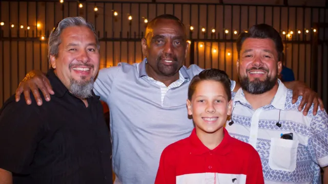 Jesse and Men's Conference guests