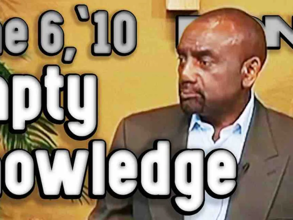 BOND Sunday Service: Empty Knowledge (June 6, 2010)