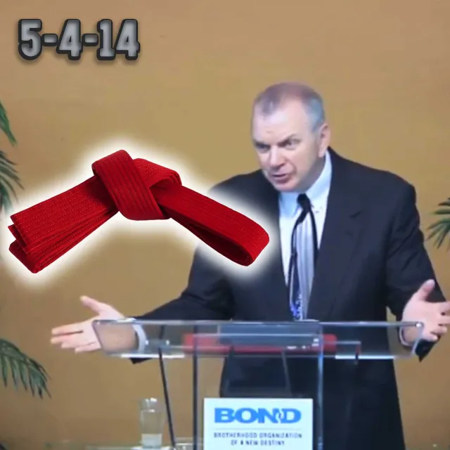 Dave Anderson: Red Belt Mindset - Archive Sunday Service 5/4/14