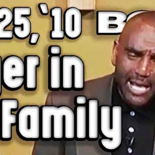 BOND Sunday Service: Anger in the Family (Apr 25, 2010)