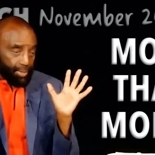 More Than Money (Church, Nov 24, 2019)