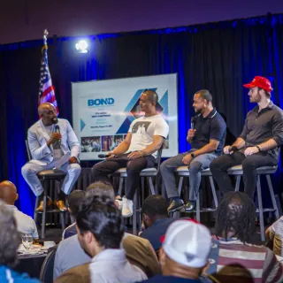 BOND mens conference panel with Jesse Lee Peterson, Arthur Kwon Lee, Shane McDonald, Anthony Johnson