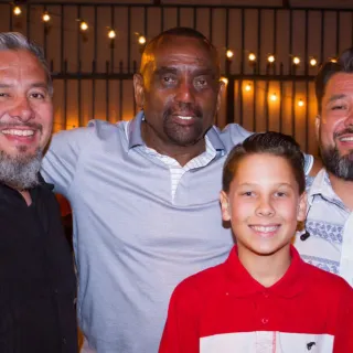 Jesse and Men's Conference guests